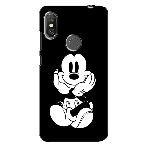 Чохол з принтом «Маус на чорному» для Xiaomi Redmi Note 6 Pro