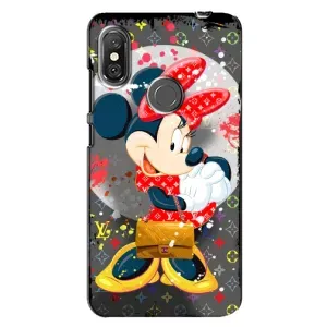 Чохол Disney Mouse Xiaomi Redmi Note 6 Pro (PREMIUMPrint) (Minni з бантіком)