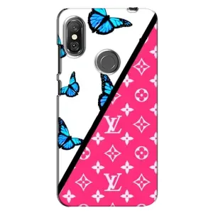 Бренднові Чохли для Xiaomi Redmi Note 6 Pro - (PREMIUMPrint) (Мода LV)
