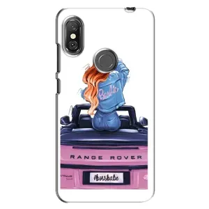 Чохол з друком для Xiaomi Redmi Note 6 Pro - (Мода) (AlphaPrint) (На машині)