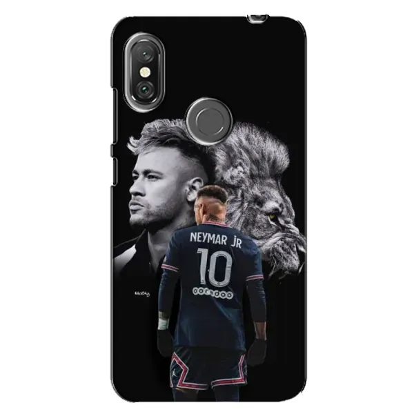 Чохол з принтом «Неймар Лев» для Xiaomi Redmi Note 6 Pro Чохол з принтом «Неймар Лев» для Xiaomi Redmi Note 6 Pro
