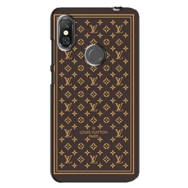 Чохол з принтом «шпалери LV» для Xiaomi Redmi Note 6 Pro