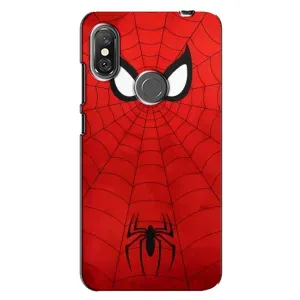 Чохол з людиною павуком для Xiaomi Redmi Note 6 Pro - (AlphaPrint) (Павук (Марвел))