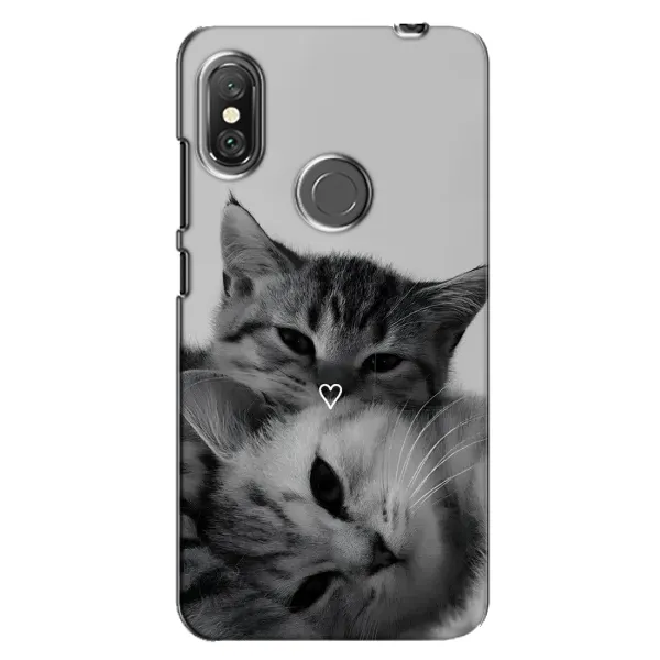 Чехол с принтом «Пара котов» для Xiaomi Redmi Note 6 Pro Чехол с принтом «Пара котов» для Xiaomi Redmi Note 6 Pro