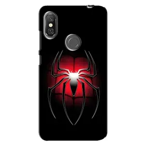Чохол з людиною павуком для Xiaomi Redmi Note 6 Pro - (AlphaPrint) (Паук марвел)