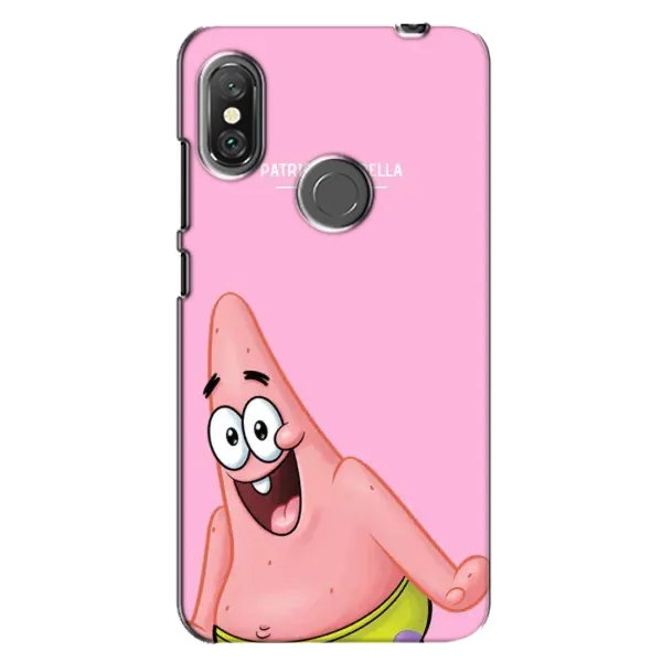 Чохол з принтом «Персонаж Патрік» для Xiaomi Redmi Note 6 Pro