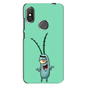 Чохол з принтом «Персонаж Планктон» для Xiaomi Redmi Note 6 Pro