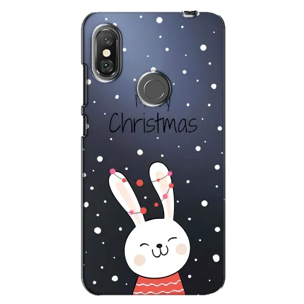 Чехол с принтом «Рождественский заяц» для Xiaomi Redmi Note 6 Pro Чехол с принтом «Рождественский заяц» для Xiaomi Redmi Note 6 Pro