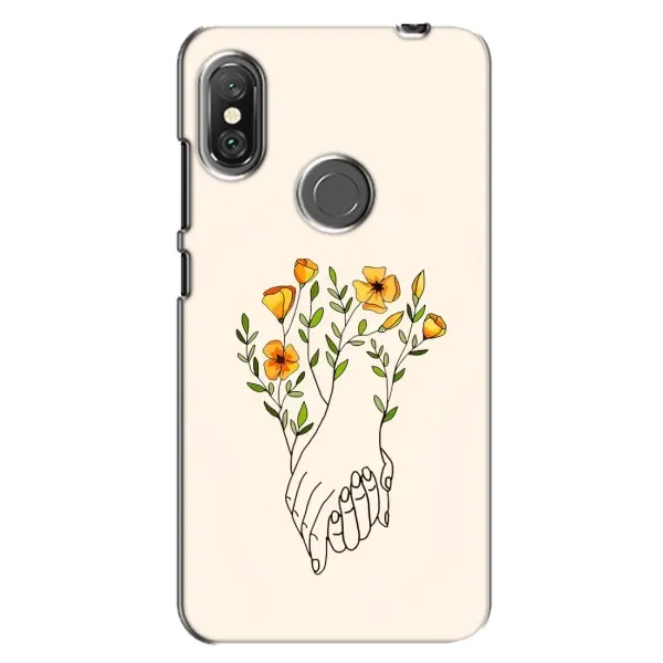 Чохол з принтом «Руки любві» для Xiaomi Redmi Note 6 Pro