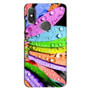 Чехлы (ART) Цветы на Xiaomi Redmi Note 6 Pro (VPrint) (Семиквітка)