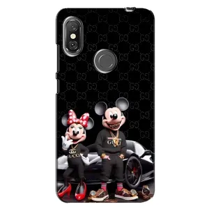 Чохол Disney Mouse Xiaomi Redmi Note 6 Pro (PREMIUMPrint) (Родина Маусів)