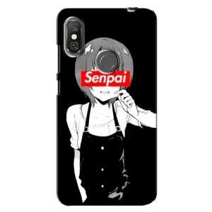Чохли Персонажі Аніме Наруто для Xiaomi Redmi Note 6 Pro (AlphaPrint) (Senpai)
