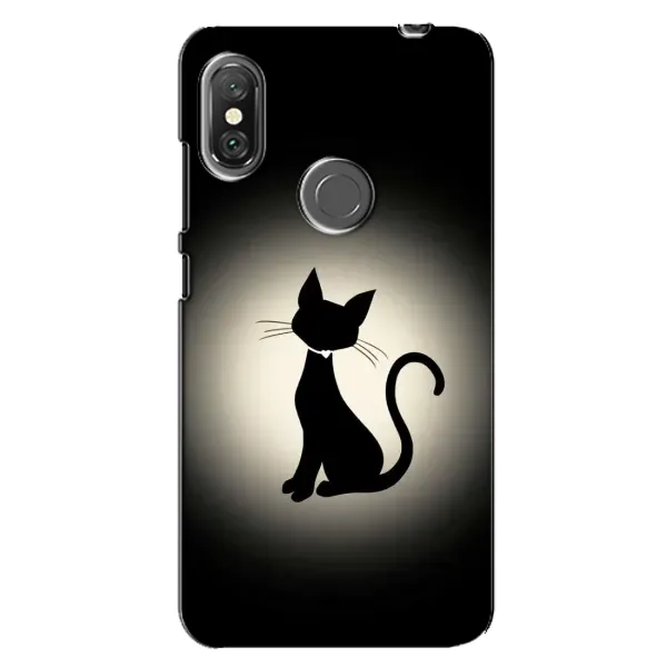 Чохол з принтом «Силует котика» для Xiaomi Redmi Note 6 Pro Чохол з принтом «Силует котика» для Xiaomi Redmi Note 6 Pro