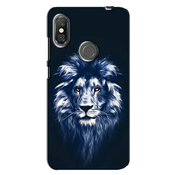 Чохол з принтом «Синій Лев» для Xiaomi Redmi Note 6 Pro Чохол з принтом «Синій Лев» для Xiaomi Redmi Note 6 Pro