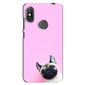 Чохли з собаками для Xiaomi Redmi Note 6 Pro (VPrint) (Смішна собака)
