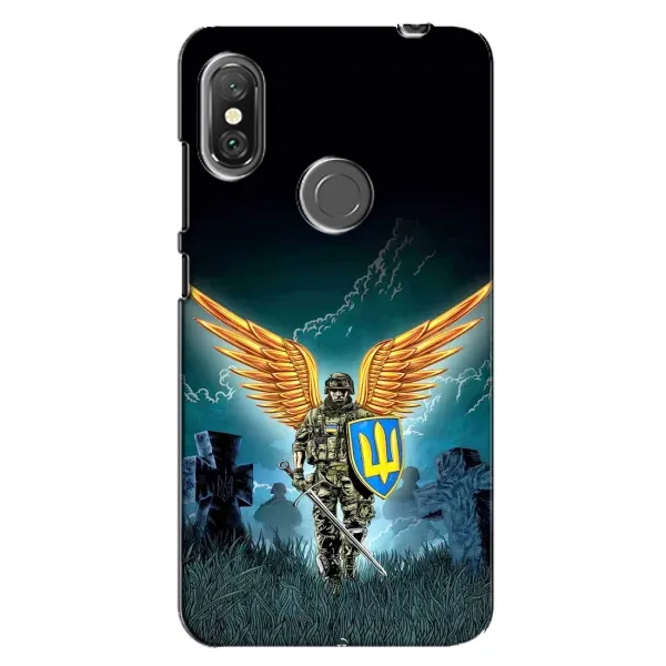 Чохол з принтом «Солдат ЗСУ» для Xiaomi Redmi Note 6 Pro Чохол з принтом «Солдат ЗСУ» для Xiaomi Redmi Note 6 Pro