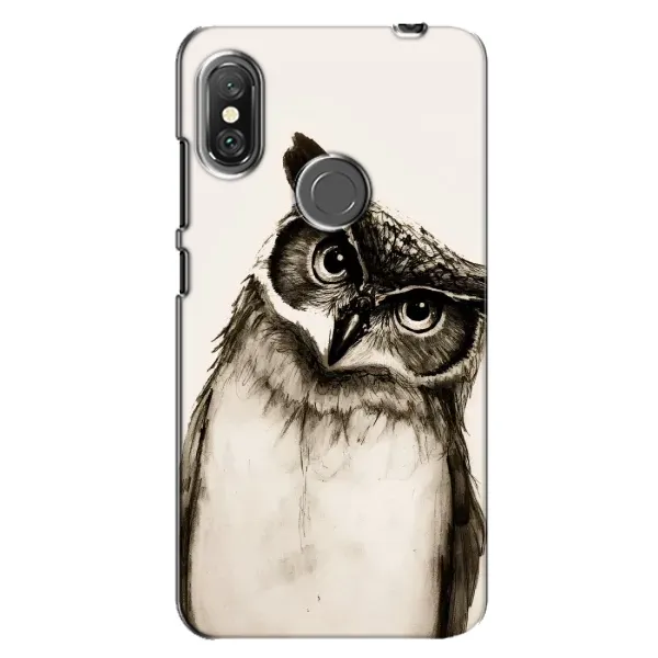 Чохол з принтом «Сова» для Xiaomi Redmi Note 6 Pro