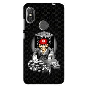 Чохли з крутими принтами для Xiaomi Redmi Note 6 Pro - (PREMIUMPrint) (Супер Маріо)