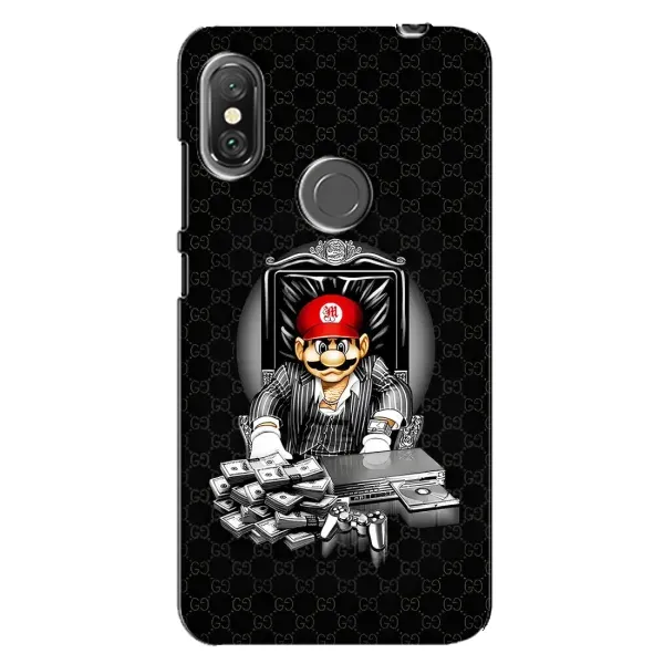Чохол з принтом «Супер Маріо» для Xiaomi Redmi Note 6 Pro