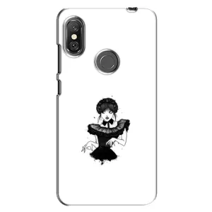 Чехлы Венсдей на Xiaomi Redmi Note 6 Pro Уэнсдей (AlphaPrint) (танец Уэнздей)