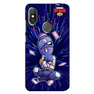 Чехлы Brawl Stars для Xiaomi Redmi Note 6 Pro (AlphaPrint) (Тара)