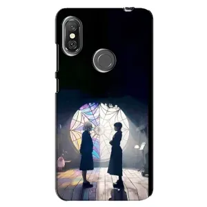 Чехлы Венсдей на Xiaomi Redmi Note 6 Pro Уэнсдей (AlphaPrint) (Уэнздей и Инид)