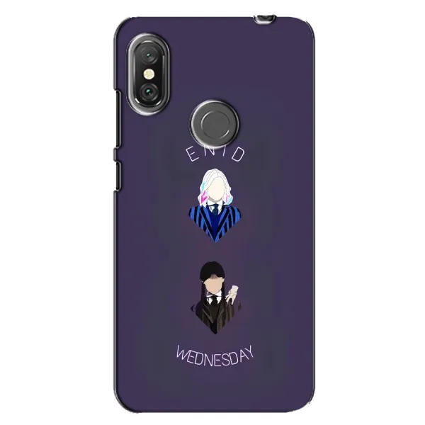 Чехол с принтом «Уэнздей и подруга» для Xiaomi Redmi Note 6 Pro