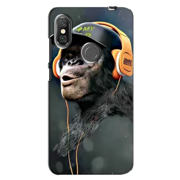 Чехол с принтом «В наушниках» для Xiaomi Redmi Note 6 Pro