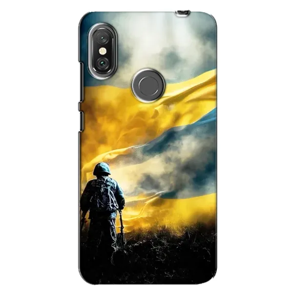 Чохол з принтом «Війна» для Xiaomi Redmi Note 6 Pro