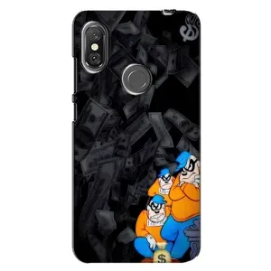 Чохли з крутими принтами для Xiaomi Redmi Note 6 Pro - (PREMIUMPrint) (Вори)