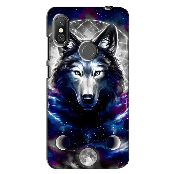 Чохол з принтом «Вовк» для Xiaomi Redmi Note 6 Pro