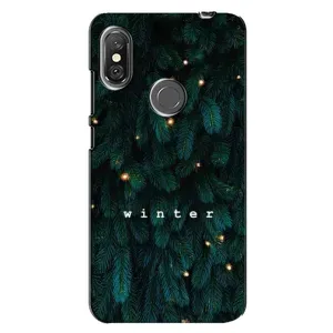 Новорічні, Святкові Чохли для Xiaomi Redmi Note 6 Pro - 2024 год (Winter)
