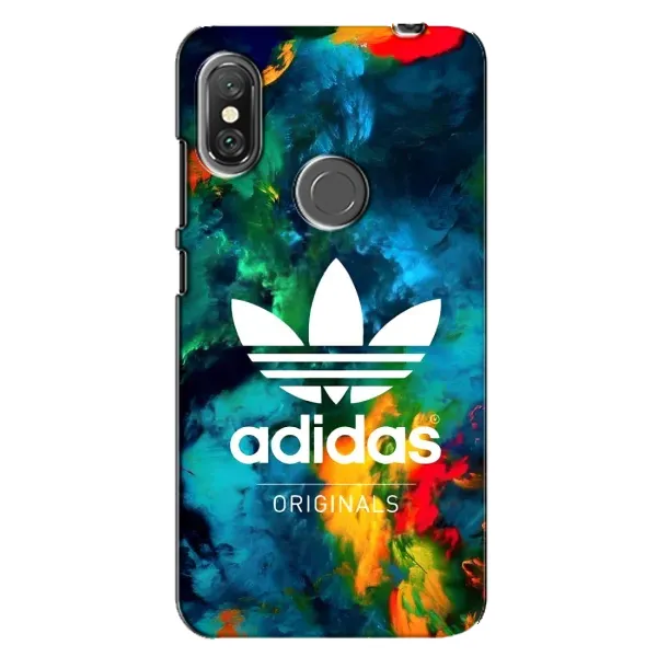 Чохол з принтом «Яскравий Адідас» для Xiaomi Redmi Note 6 Pro