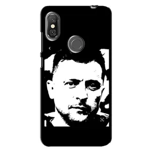 Чохол для Xiaomi Redmi Note 6 Pro (AlphaPrint - с принтом Зеленського) (Зеленский АРТ)