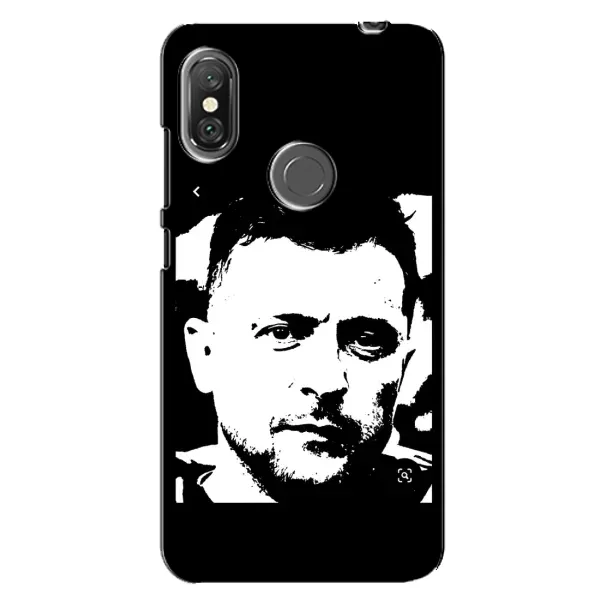 Чохол з принтом «Зеленский АРТ» для Xiaomi Redmi Note 6 Pro
