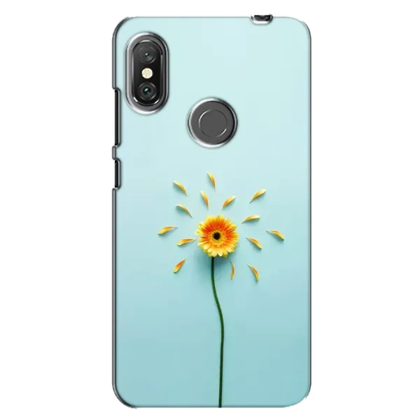 Чохол з принтом «Жовта квітка» для Xiaomi Redmi Note 6 Pro