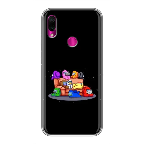 Чохол з принтом «Амонг-ас» для Xiaomi Redmi Note 7 Pro
