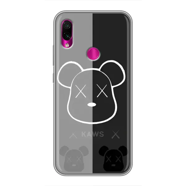 Чохол з принтом «БеарБрік очі» для Xiaomi Redmi Note 7 Pro