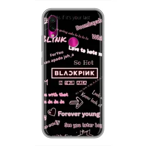 Чохол з музикальним гуртом для Xiaomi Redmi Note 7 Pro (BLACKPINK)