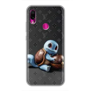 Бренднові Чохли для Xiaomi Redmi Note 7 Pro - (PREMIUMPrint) (Черепашка)