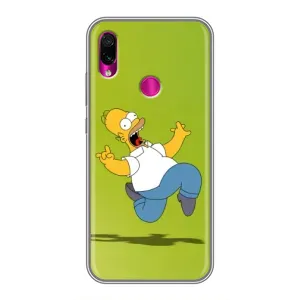 Чjхол з Сімпсонами для Xiaomi Redmi Note 7 Pro (VPrint) (Гомер Сімпсон)