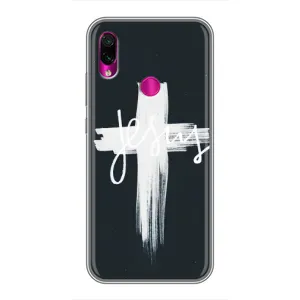 Християнські Чохли для Xiaomi Redmi Note 7 Pro (AlphaPrint) (Ісус)