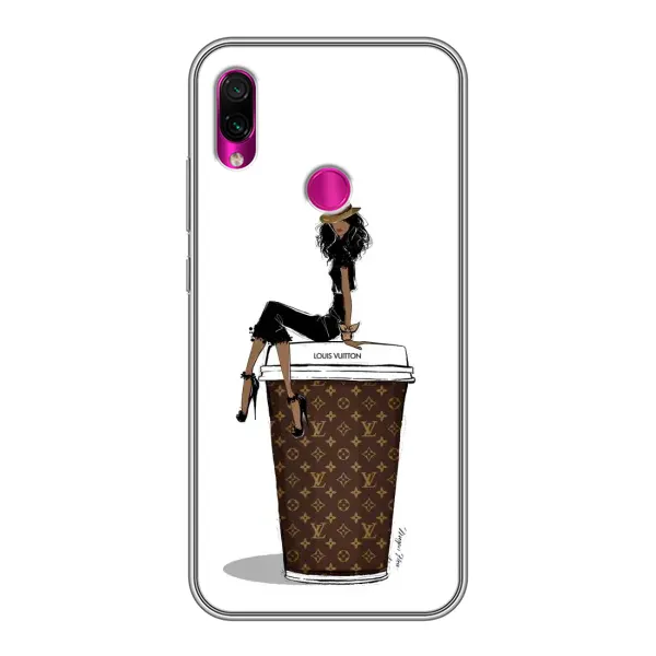 Чехол с принтом «кофе LOUIS VUITTON» для Xiaomi Redmi Note 7 Pro
