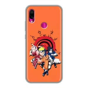 Чохол з принтом «команда Наруто» для Xiaomi Redmi Note 7 Pro