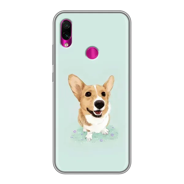 Чехол с принтом «Корги» для Xiaomi Redmi Note 7 Pro Чехол с принтом «Корги» для Xiaomi Redmi Note 7 Pro