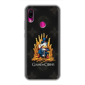 Чехлы для Xiaomi Redmi Note 7 Pro - Скрудж МакДак Louis Vuitton (PREMIUMPrint) (Король денег)