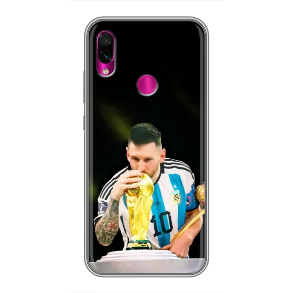 Чехол с принтом «Кубок Месси» для Xiaomi Redmi Note 7 Pro