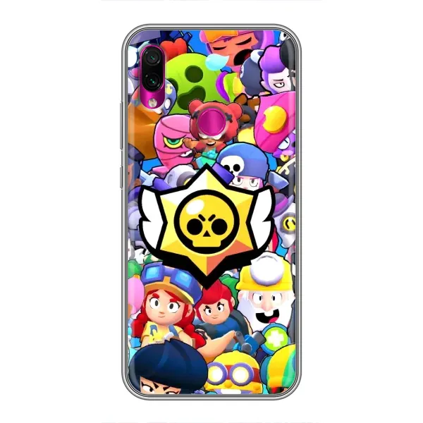 Чехол с принтом «Лого Brawl Stars» для Xiaomi Redmi Note 7 Pro