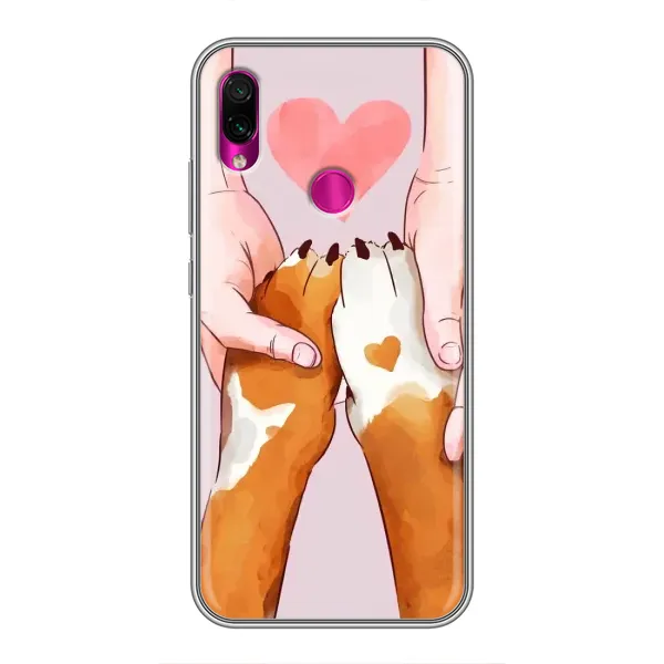Чехол с принтом «Любовь к собакам» для Xiaomi Redmi Note 7 Pro Чехол с принтом «Любовь к собакам» для Xiaomi Redmi Note 7 Pro