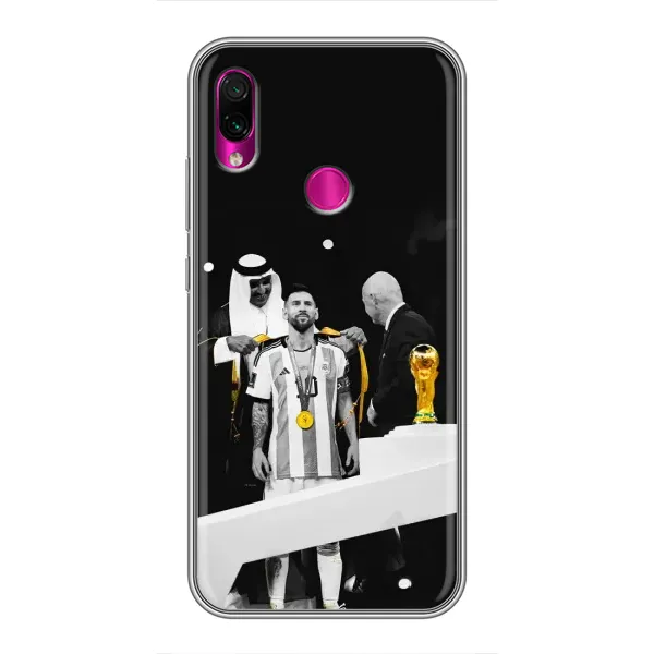 Чехол с принтом «Месси в накидке» для Xiaomi Redmi Note 7 Pro